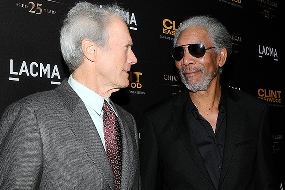 Clint Eastwood & Morgan Freeman