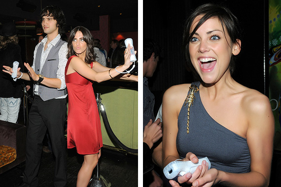 Michael Steger, Jessica Lowndes & Jessica Stroup for Nintendo's Wii